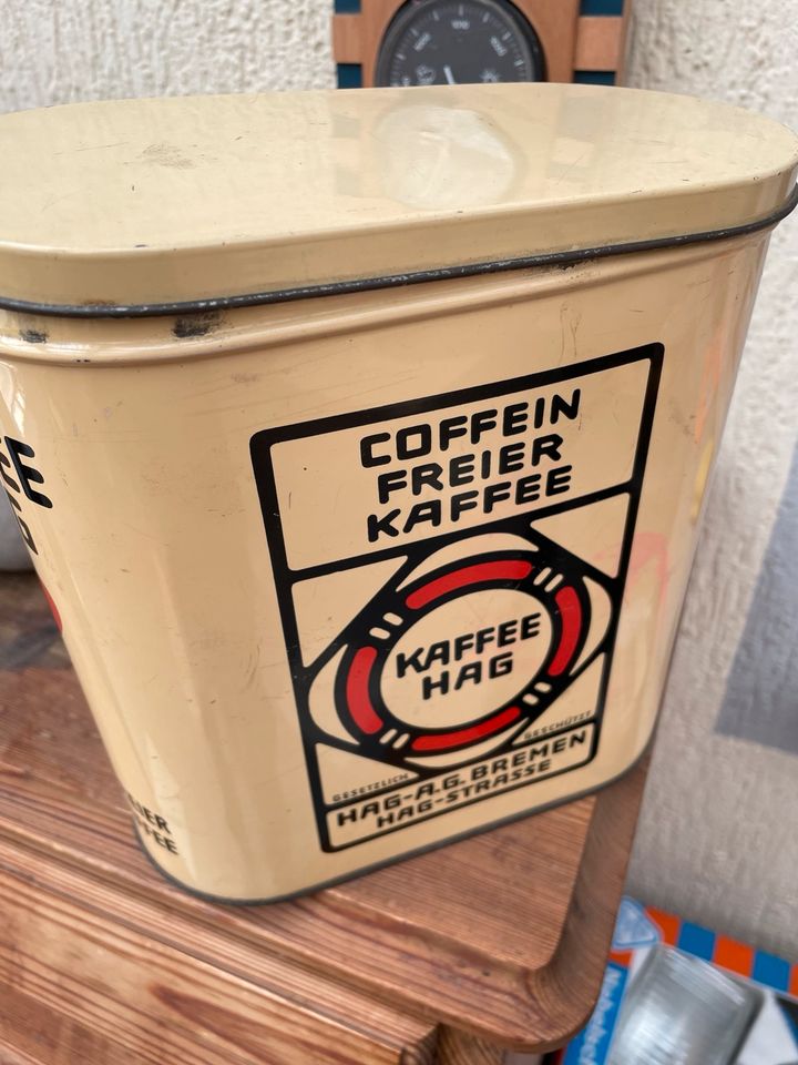 Kaffee HAG Blechdose Dachboden Fund, super Zustand! in Drensteinfurt