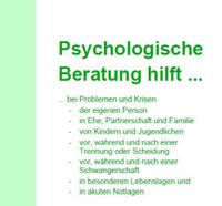 Psychologische Beratung München - Altstadt-Lehel Vorschau