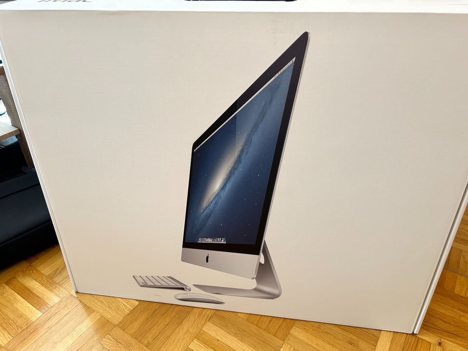 iMac PC /Computer von Apple aus 2012 27 Zoll inkl. OV und CD in Aichach