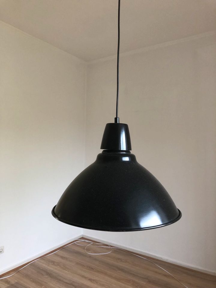 Pendelleuchte Industrial IKEA, schwarz lackiert in Essen