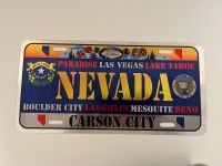 License plate Nevada Las Vegas Kennzeichen Souvenir Dekoration West - Zeilsheim Vorschau