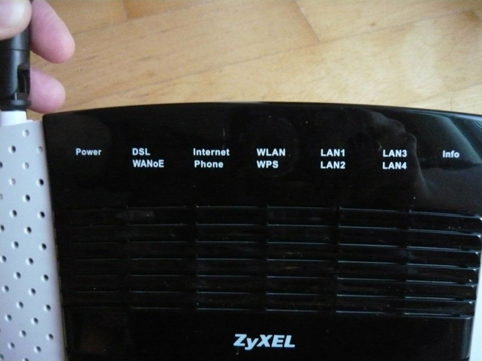 ZyXEL Speedlink 5501 Modell SL5501-DE0301F WLAN Router in Tawern