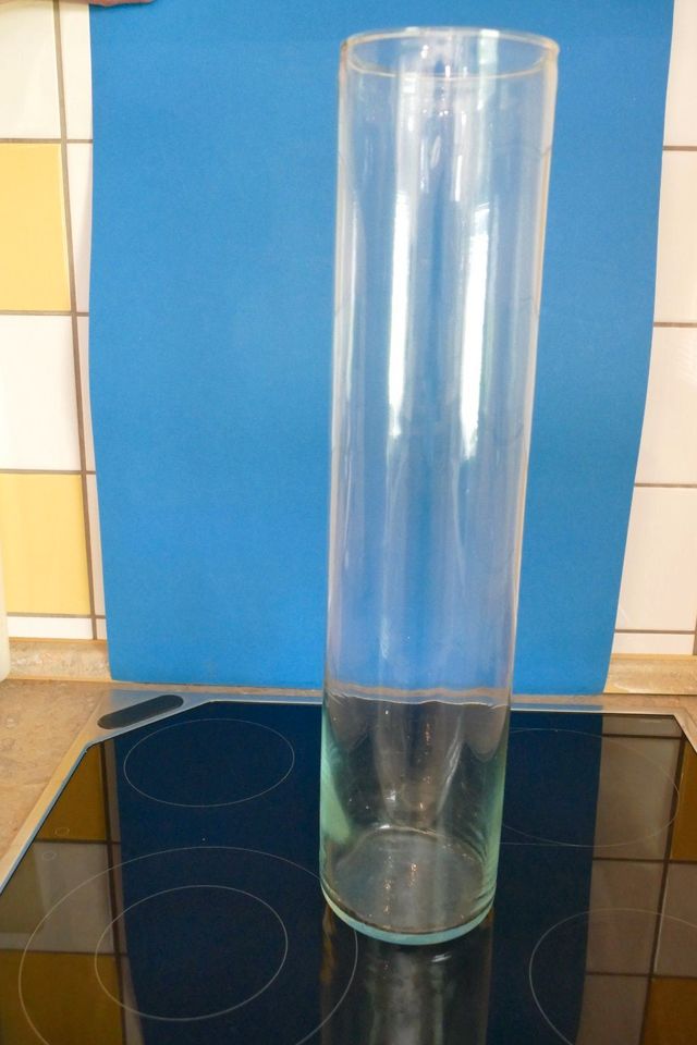 Vase Spaghetti - Glas Nudelglas 54 cm hoch Deko Küche in Bous