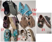 Paket 4€! Schuhe Winter Wagenschuhe 19 20 21 türkis Paket Baby Hannover - Vahrenwald-List Vorschau