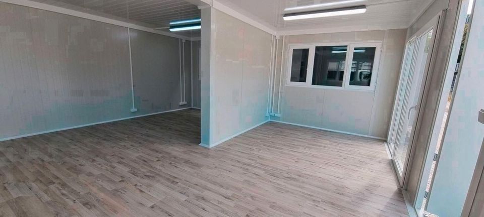 36 m² Raumfläche für Büro - Doppelcontainerlösung für vielseitige Anwendungsbereiche - Bürocontainer Baucontainer Wohnraum - Schlüsselfertige Container kostengünstig kaufen & finanzieren - Garantie in Neubrandenburg