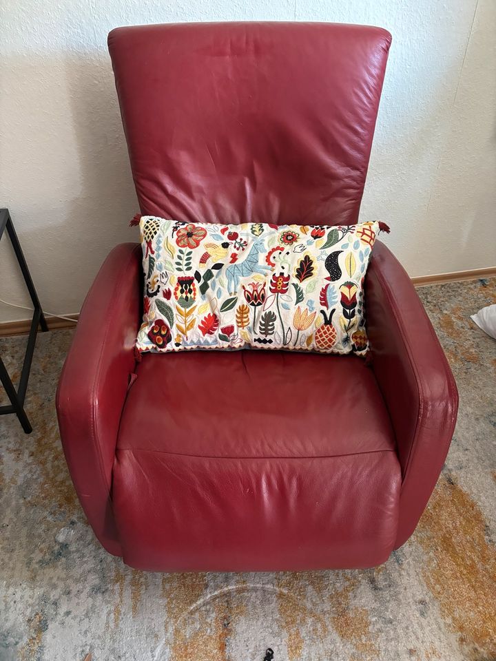 Echt Leder Sessel mit Aufstehfunktion in Borken