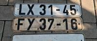 3 DDR Kennzeichen Thüringen - Gotha Vorschau