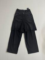 ZARA Jeans-Bermudashorts Schwarz Bayern - Lechbruck Vorschau