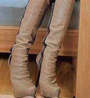 Sexy Guess Teilleider Overknee Highheels Stiefel Gr.377 Rheinland-Pfalz - Trier Vorschau
