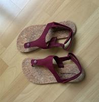 Feelgrounds Seaside Twill Sandale Gr.42, dunkelrot Hamburg-Nord - Hamburg Barmbek Vorschau
