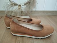 Gabor Ballerina braun Comfort Weite G Wechselfußbett Gr. 39 Baden-Württemberg - Bretzfeld Vorschau