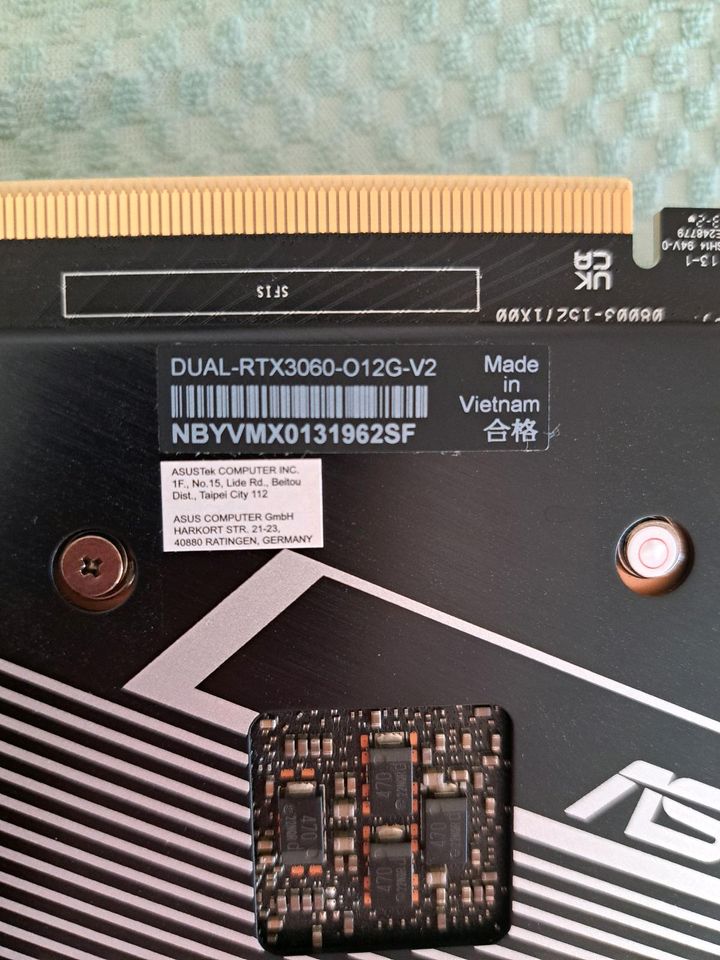 ASUS DUAL RTX 3060 OC 12GB in Holzkirchen