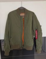 ALPHA Bomberjacke MA-1 TT oliv grün Gr. L Baden-Württemberg - Kornwestheim Vorschau