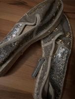 Ballerina/ Espandrilles mit Glitzer NEU! Niedersachsen - Vechta Vorschau