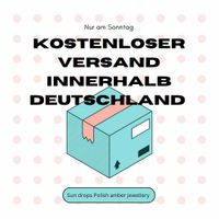 Gratis Versand Bernstein Schmuck Silber geschenk amber Ring Anhän Köln - Esch/Auweiler Vorschau