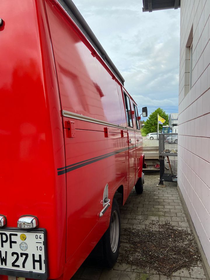 Camper / Feuerwehrauto Daimler- Benz 408 mit H- Zulassung in Remchingen