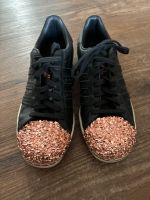 Adidas Superstar schwarz mit rosegold Gr. 38 w. NEU! Baden-Württemberg - Aulendorf Vorschau