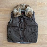 Peuterey Daunenweste Weste Jacke mit Fell Kragen braun L 152 158 Hamburg-Nord - Hamburg Winterhude Vorschau