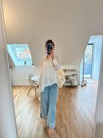 Zara, asymmetrische Bluse, weiß Bayern - Barbing Vorschau