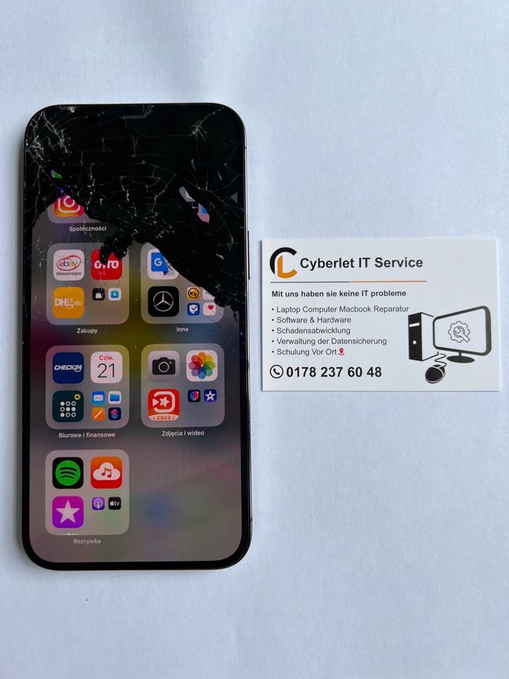 Professional iPhone Backcover Reparatur (Rückseite 13.12.11.X 8… in Essen