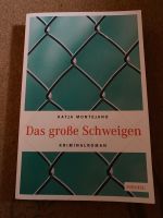 Das große Schweigen Katja Montenjano Krimi emons Bayern - Greding Vorschau