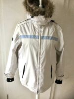 Killtec Ski Jacke weiß mit Kapuze Gr. 40 L Brandenburg - Hoppegarten Vorschau