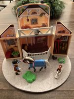 Reitstall Playmobil Country 5418,Klappbox ideal zum Mitnehmen Bayern - Neusäß Vorschau