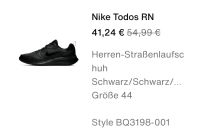 Nike Todos RN Niedersachsen - Meine Vorschau