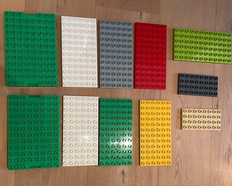 Lego Duplo Set / Steine / Platten / Güterzug / Dampfeisenbahn in Rauenberg