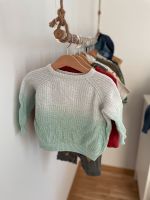 Pullover dip-dye Effekt Weiß Türkis 86 Wiesbaden - Mainz-Kastel Vorschau