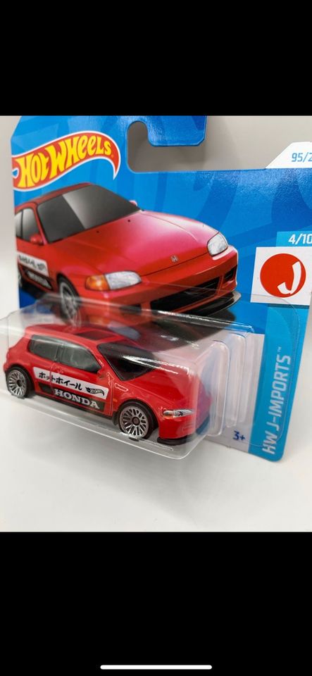 Hot Wheels 1992 Honda Civic EG in Stolberg (Rhld)