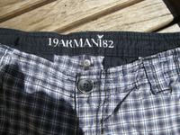 19 ARMANI 82 JUNIOR Boys Poloshort, 154 / 12A grau-blau karriert Baden-Württemberg - Weinheim Vorschau
