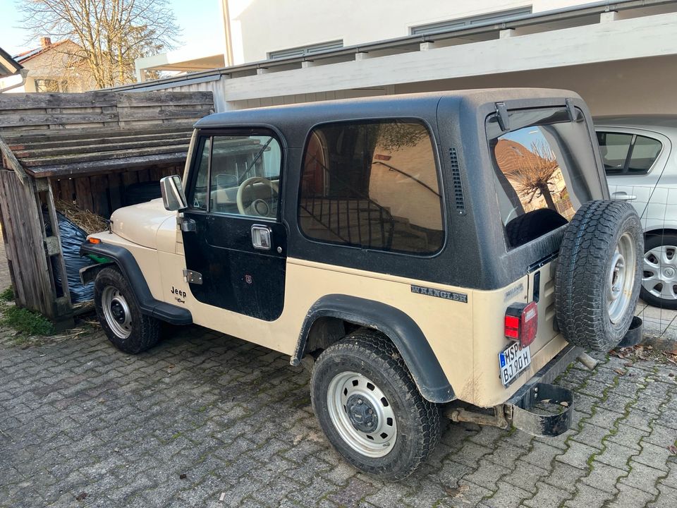 Wrangler Jeep YJ in Birkenfeld b. Marktheidenfeld