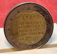 2 Euro Gedenkmünze 2008 "EU-Ratspräsidentschaft Frankreich" RF Thüringen - Sollstedt (Wipper) Vorschau