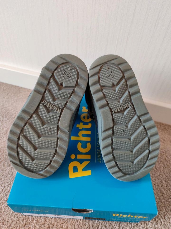 Winterboots * Richter Kinderschuhe * Größe 25  * leuchten * blau in Georgsmarienhütte