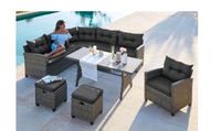 LOUNGESET 20 Teilig ! AUS RATTAN Nordrhein-Westfalen - Lengerich Vorschau