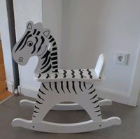 Schaukelpferd Zebra aus Holz Münster (Westfalen) - Angelmodde Vorschau