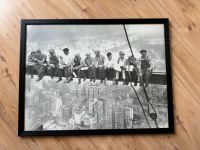 Bild Bauarbeiter Stahlträger New York Skyline 85x65cm Hessen - Reiskirchen Vorschau