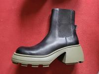 Neu: PLATEAU-Stiefelette/-Boots 41 Schwarz, Sohle grün-WOW Baden-Württemberg - Mannheim Vorschau