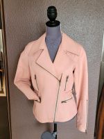 Bikerjacke Lederjacke Echtleder rosé altrosa rosa Gr. 36 Nordrhein-Westfalen - Spenge Vorschau