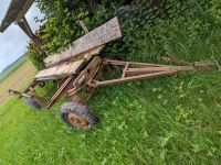 Langholzwagen Gummiwagen Zweiachtsanhänger Anhänger Holz Hessen - Nüsttal Vorschau