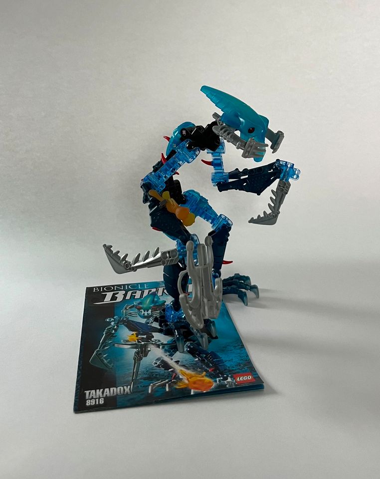 Lego Bionicle - Set 8916 - Takadox - vollständig, mit Anleitung in Tangstedt 