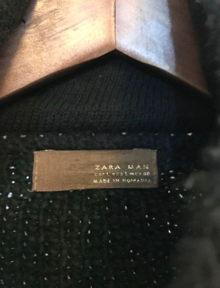 Zara MAN gestrickte Jacke Übergangsjacke Gr. M Wollmischung in Leipzig