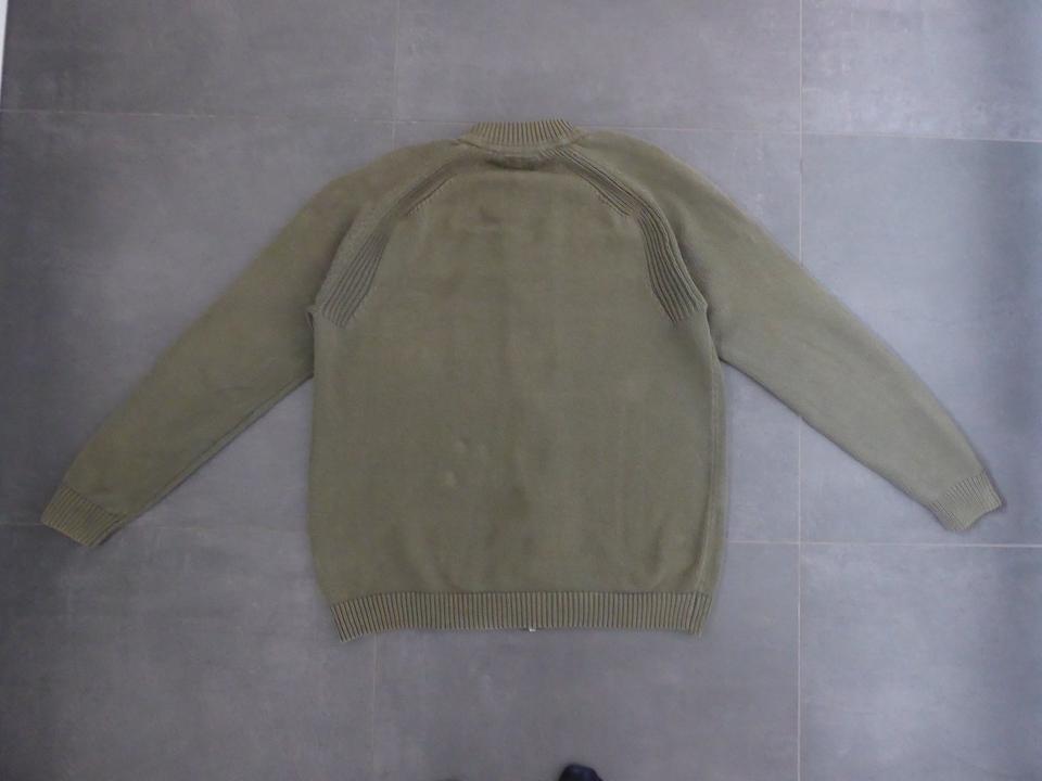 PEPE JEANS Strickjacke Gr. XL khaki Cardigan 100% Baumwolle in Hainburg