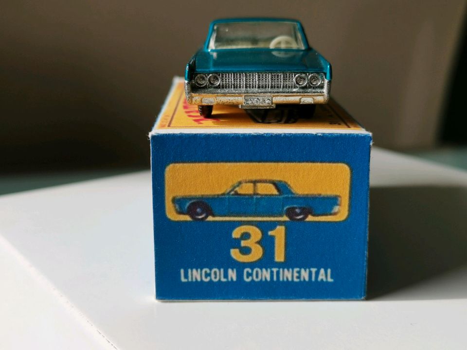 MATCHBOX_MODELL No.31 Lincoln Continental 1967+RP-BOX TOP-ZUSTAND in Berlin