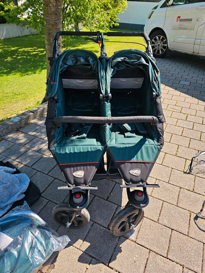 Tfk Geschwisterwagen mit Babywanne ab Geburt inkl. Zubehör in Grenzach-Wyhlen