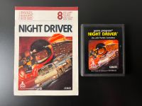 Night Driver CX2633 inkl. Anleitung - Atari 2600 Spiel Baden-Württemberg - Dogern Vorschau