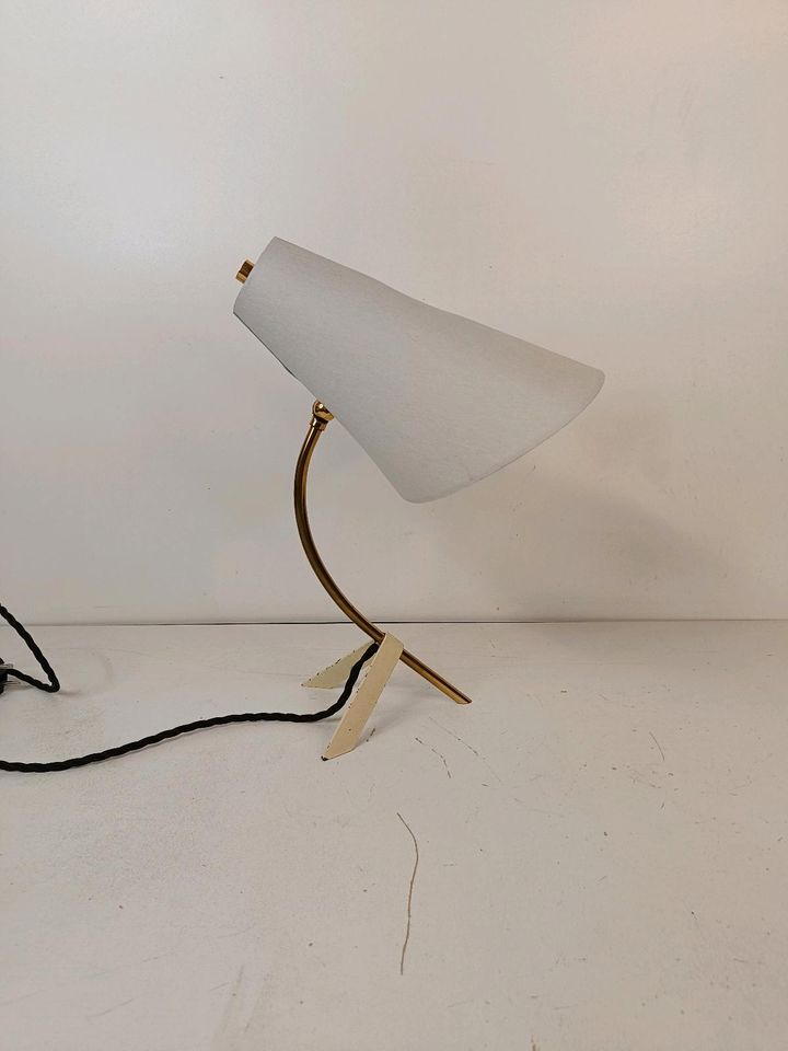 Mid Century Tischlampe 50er Jahre Design Vintage in Mommenheim