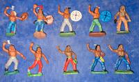 Indianer,Cowboy,Pferde Figuren, teilweise DDR Thüringen - Eisenach Vorschau