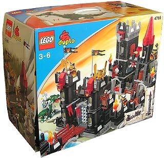 Lego Duplo Ritterburg 4785 (schwarz und vollständig) in Eschborn